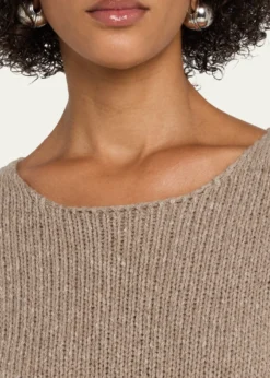 THE ROWNitha Cashmere Knit Crewneck Sweater