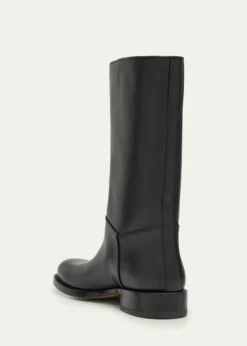THE ROWNobilis Leather Mid Riding Boots