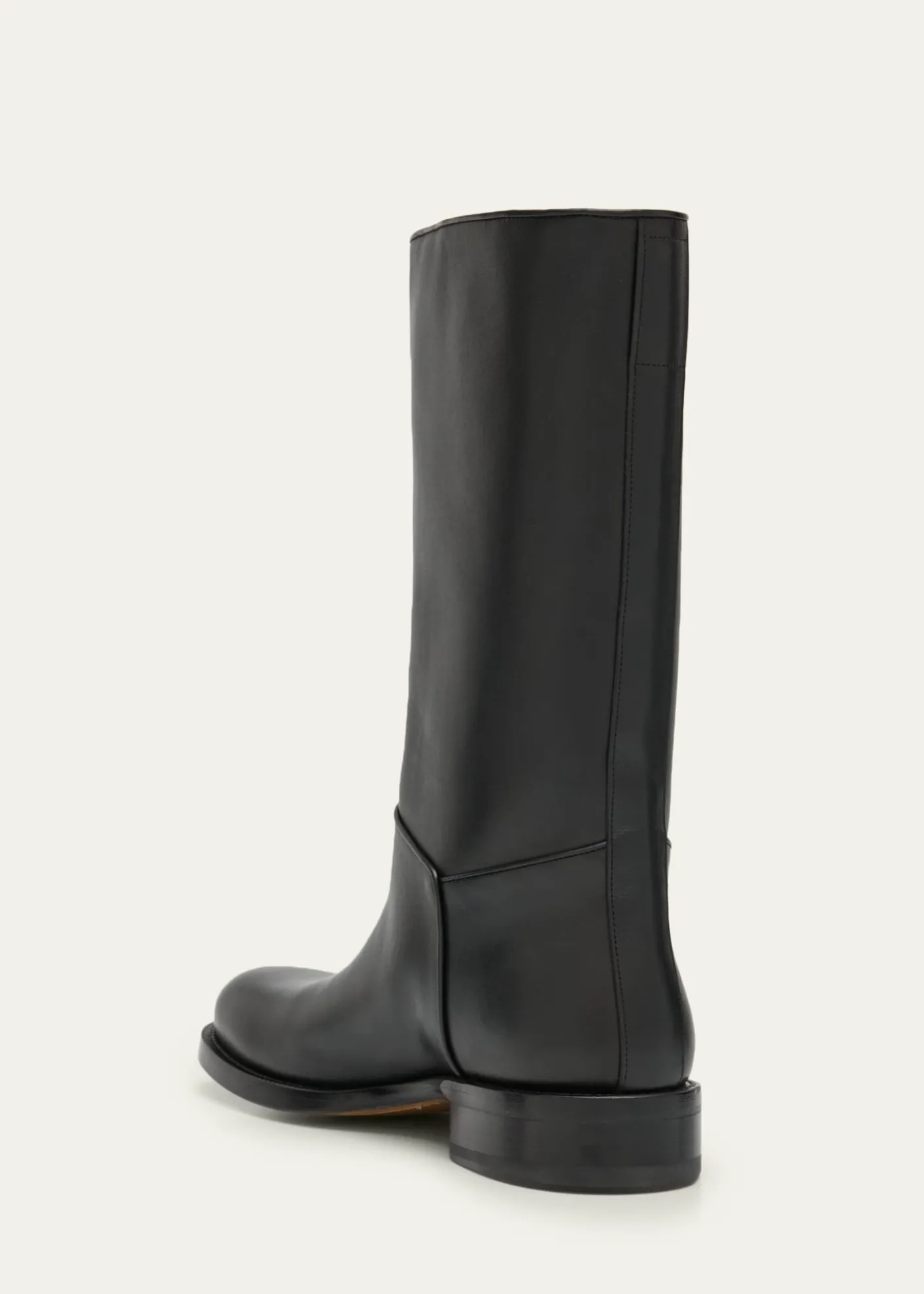 THE ROWNobilis Leather Mid Riding Boots