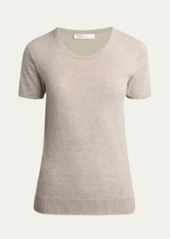 THE ROWNova Scoop-Neck Cashmere Top