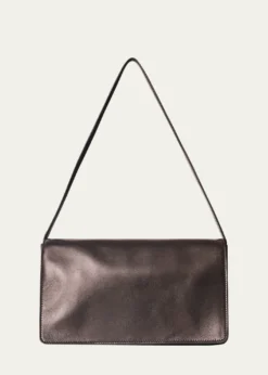 THE ROWNuance Flap Shoulder Bag in Nappa Leather
