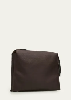 THE ROWNu Twin Crossbody in Lux Grained Calfskin