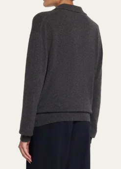 THE ROWOashi Cashmere Knit Polo Top