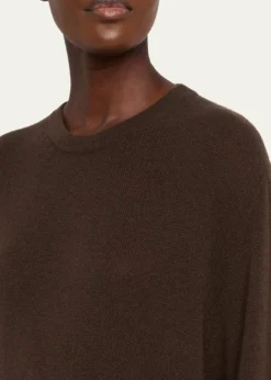 THE ROWOdelle Cashmere Knit Oversized Crewneck Top