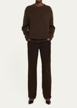 THE ROWOdelle Cashmere Knit Oversized Crewneck Top