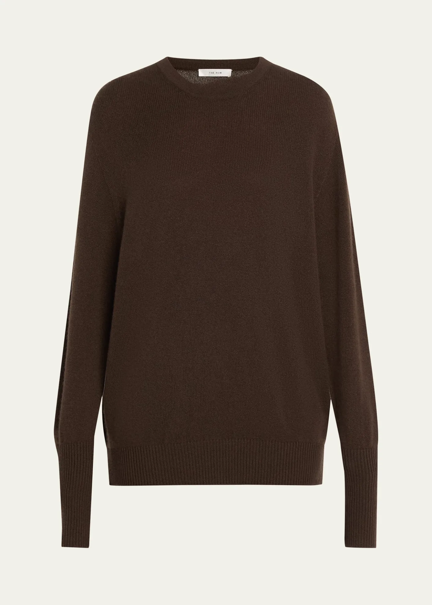 THE ROWOdelle Cashmere Knit Oversized Crewneck Top