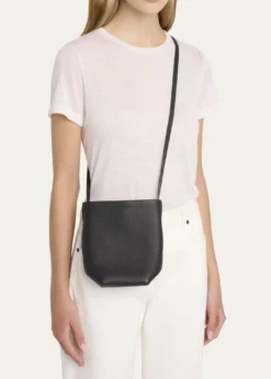 THE ROWPark North-South Crossbody Tote Bag in Leather