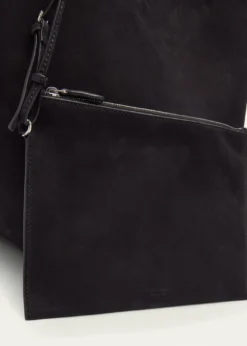 THE ROWPark Tote Bag in Nubuck Leather