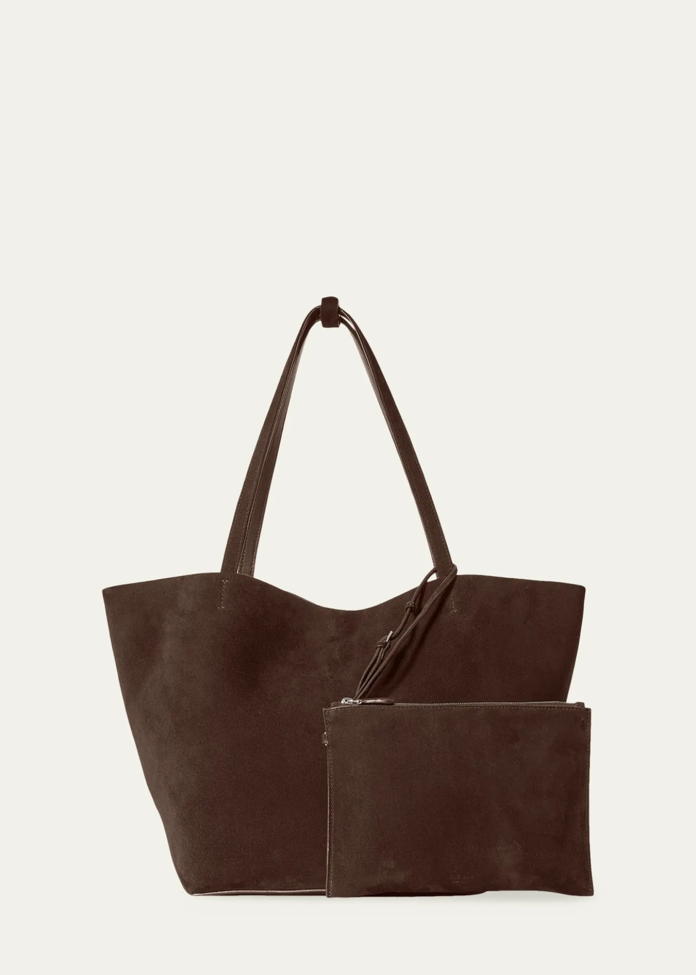 THE ROWPark Tote Bag in Suede