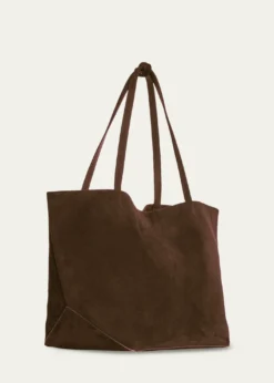 THE ROWPark Tote Bag in Suede