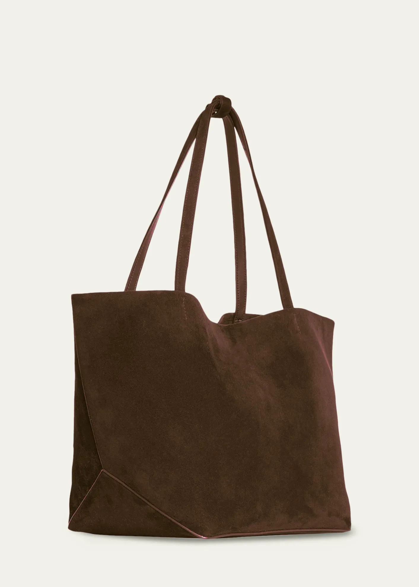 THE ROWPark Tote Bag in Suede