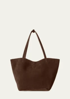 THE ROWPark Tote Bag in Suede