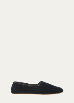 THE ROWPonti Velvet Slippers