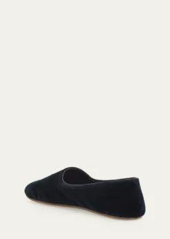 THE ROWPonti Velvet Slippers