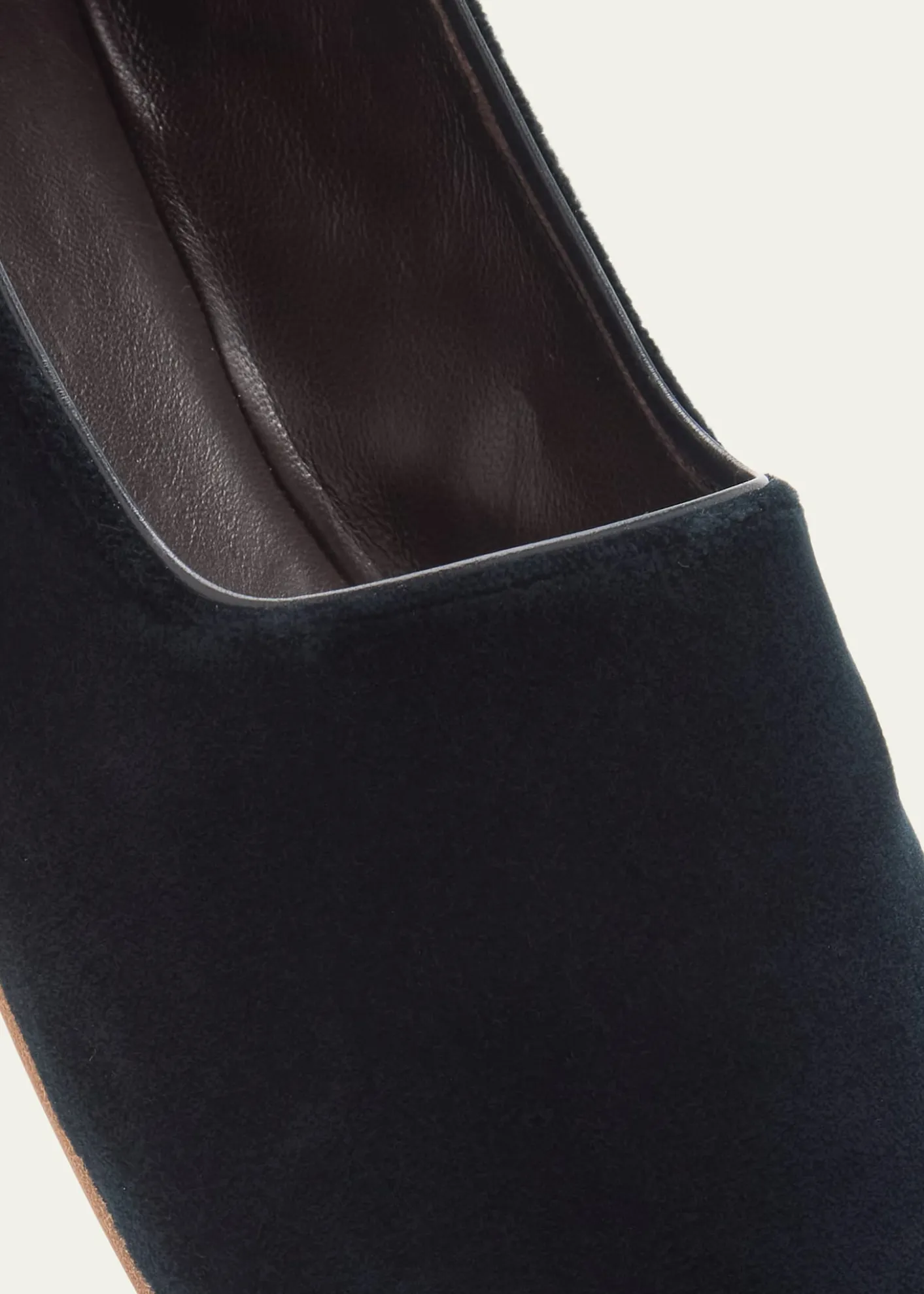 THE ROWPonti Velvet Slippers