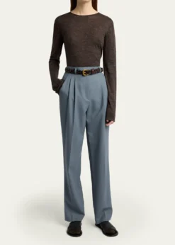 THE ROWRagnar Tapered Wool Suiting Pants