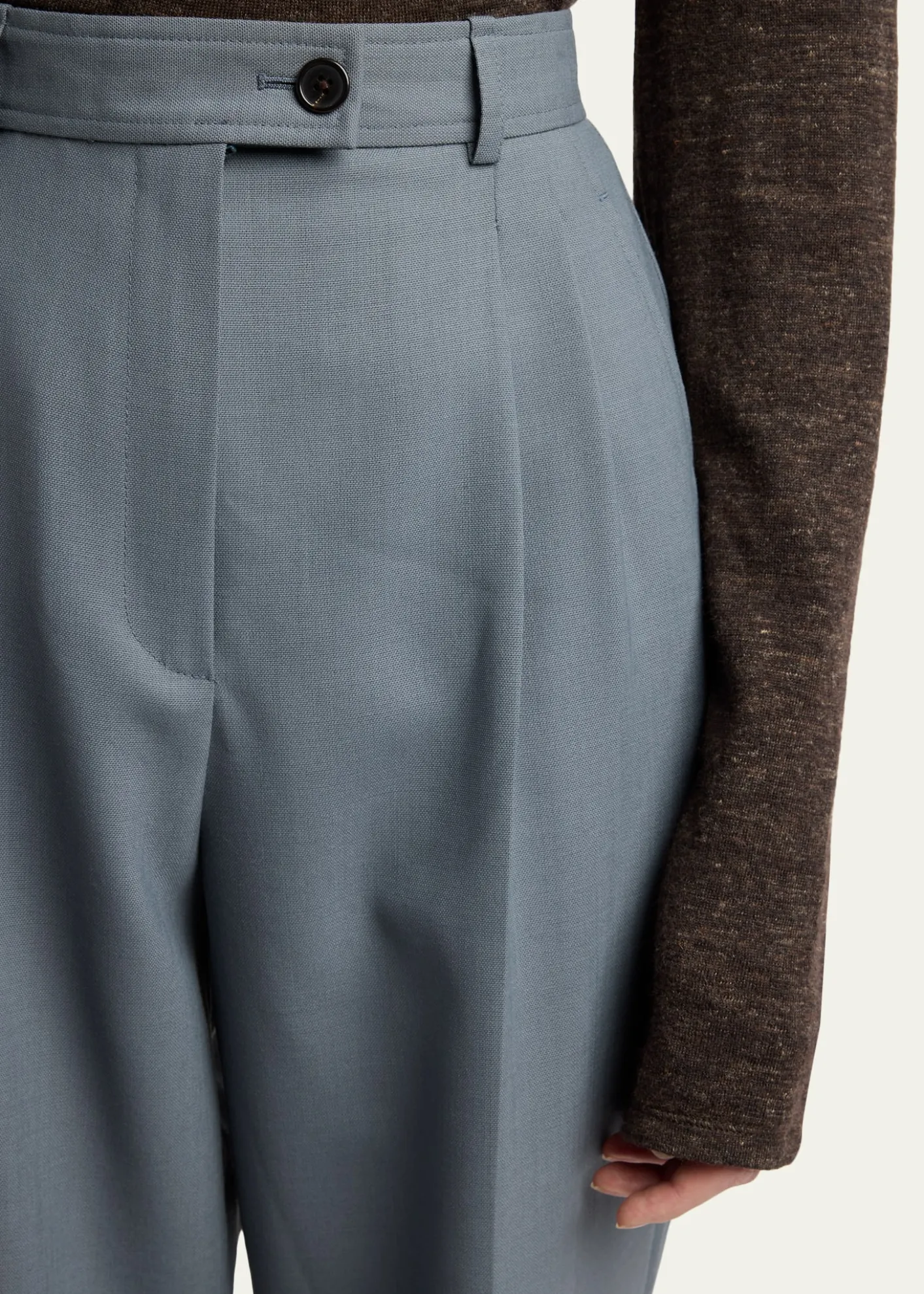THE ROWRagnar Tapered Wool Suiting Pants