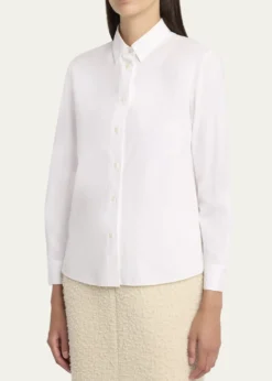 THE ROWSadie Cotton Poplin Button-Down Shirt