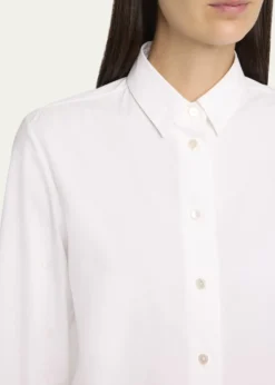 THE ROWSadie Cotton Poplin Button-Down Shirt