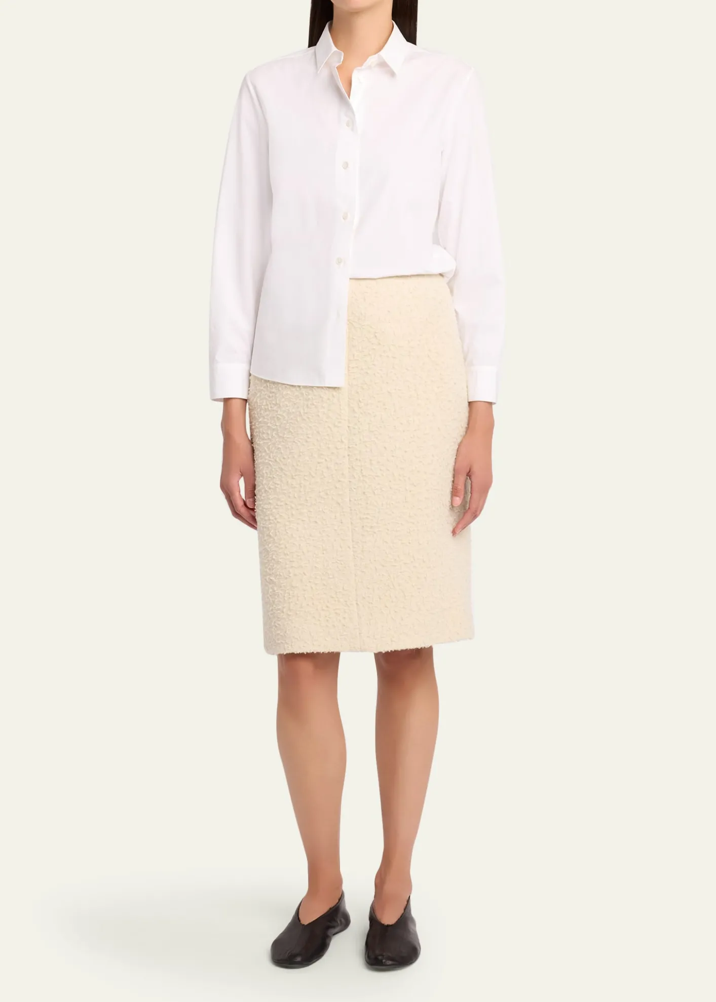 THE ROWSadie Cotton Poplin Button-Down Shirt