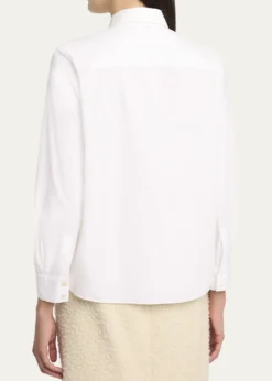 THE ROWSadie Cotton Poplin Button-Down Shirt