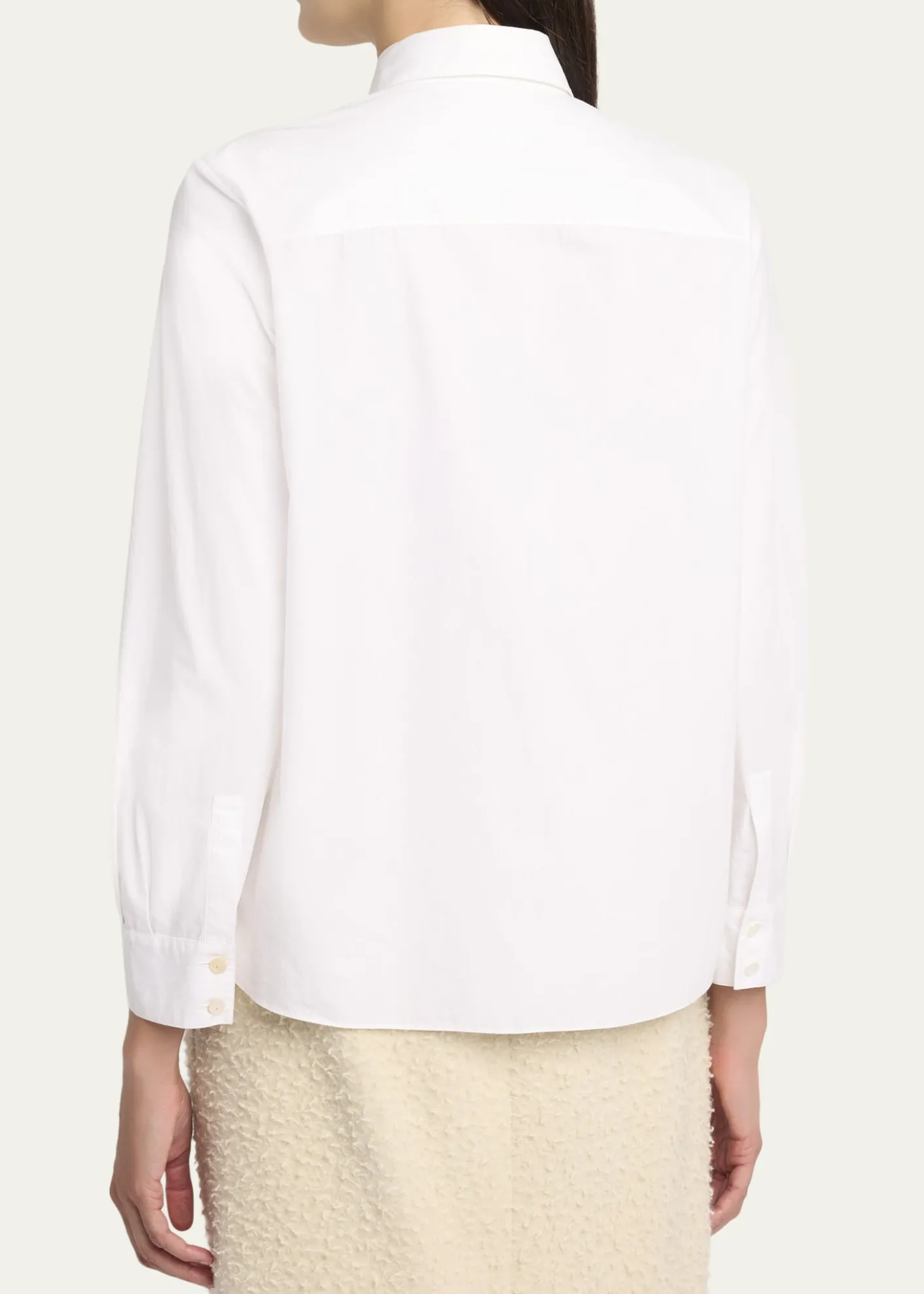 THE ROWSadie Cotton Poplin Button-Down Shirt