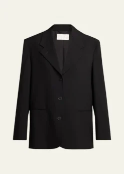 THE ROWSelim Single-Breasted Oversized Blazer Jacket