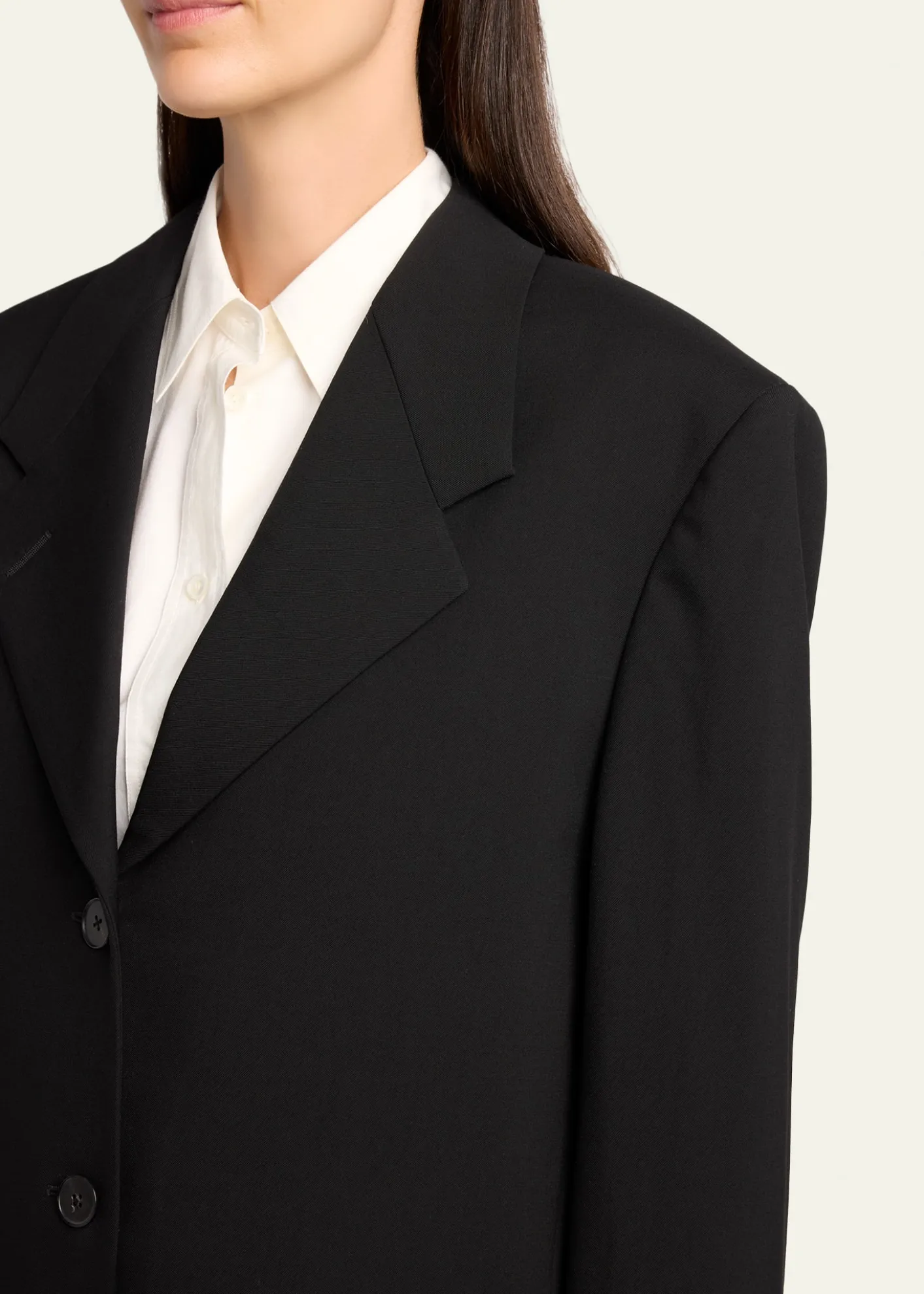 THE ROWSelim Single-Breasted Oversized Blazer Jacket