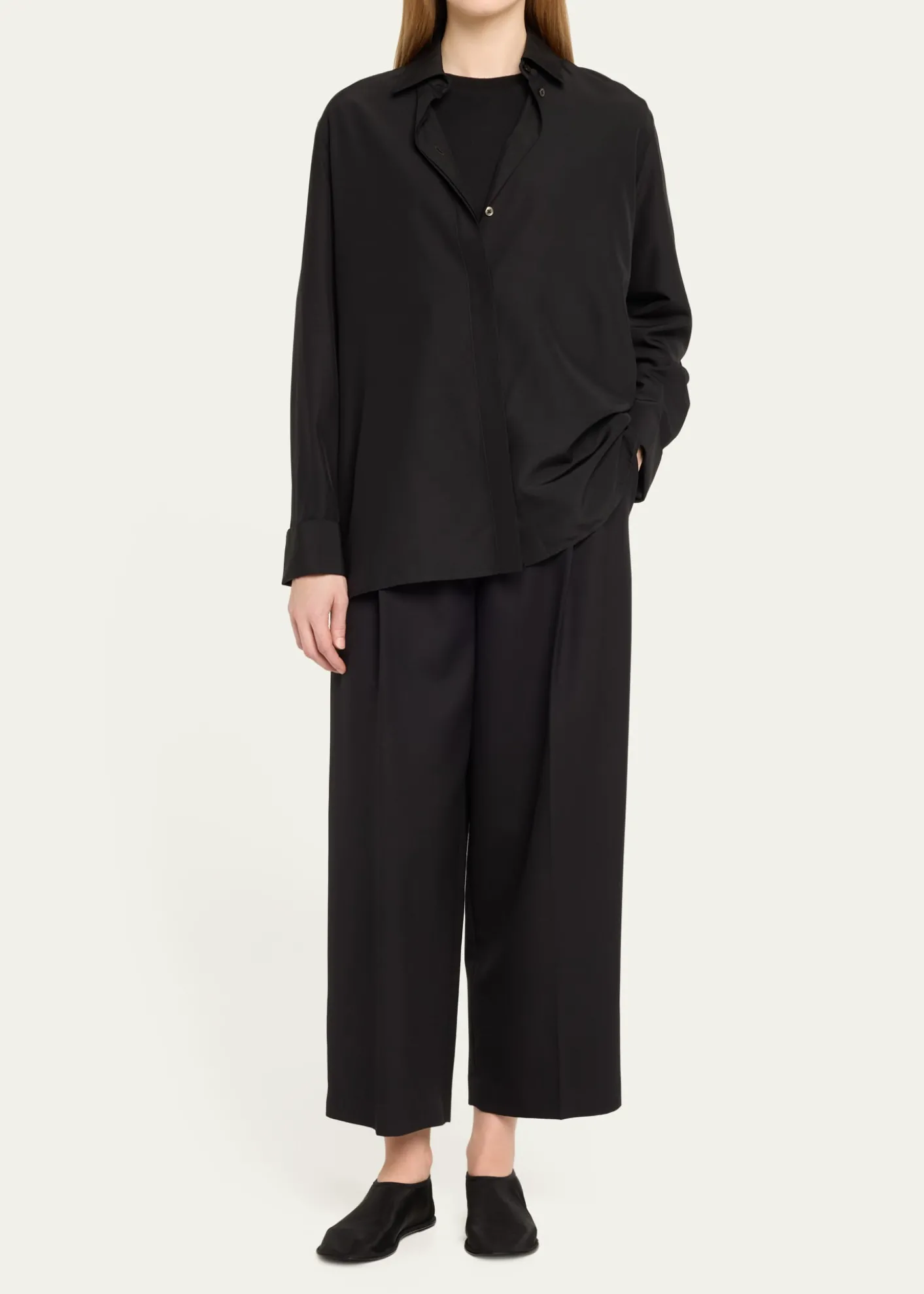 THE ROWSheer Sock Nylon Flats