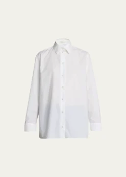 THE ROWSisilia Menswear Poplin Shirt