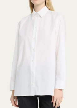 THE ROWSisilia Menswear Poplin Shirt