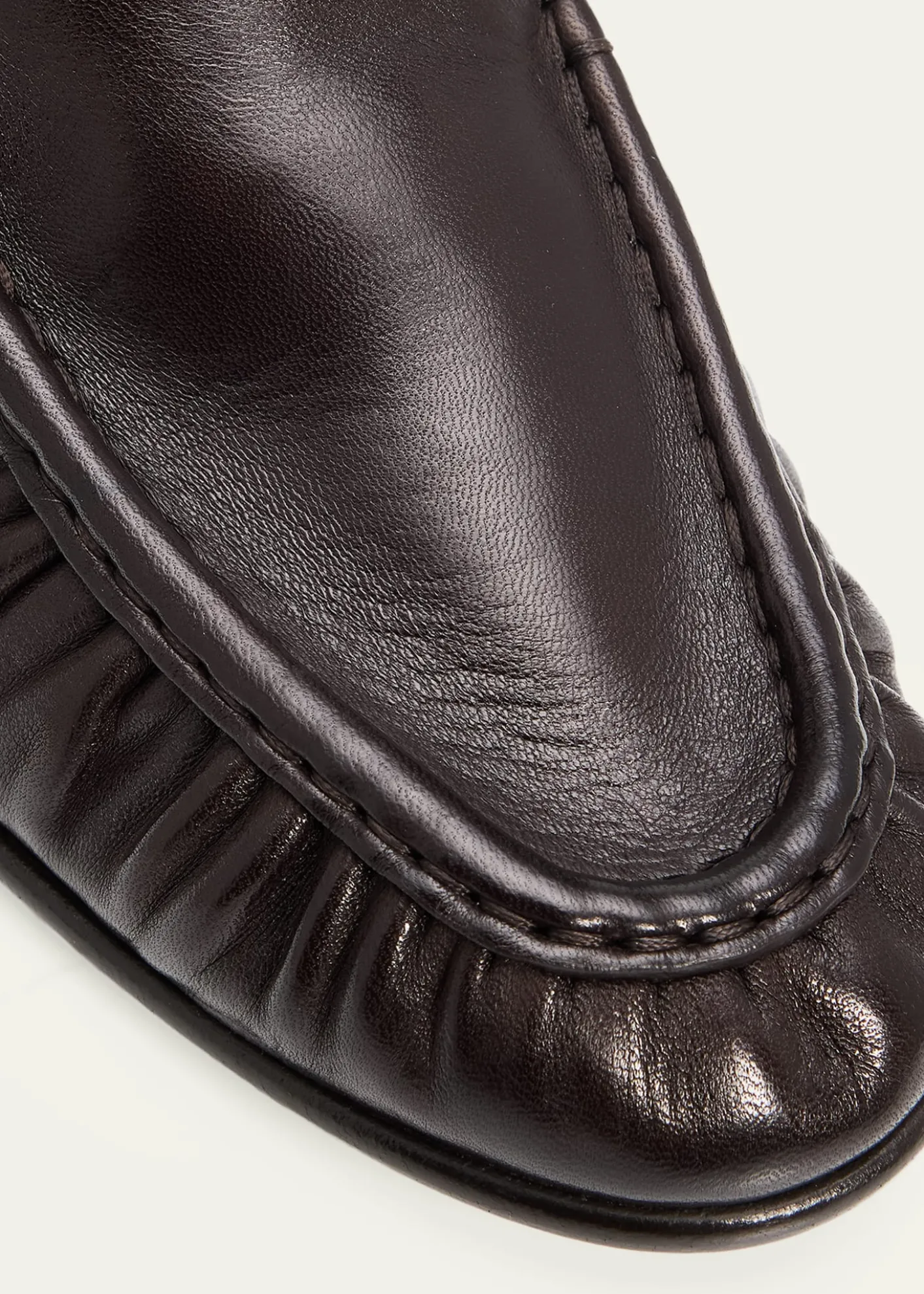 THE ROWSoft Moccasin Two Leather Loafers