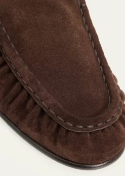 THE ROWSoft Moccasin Two Suede Loafers
