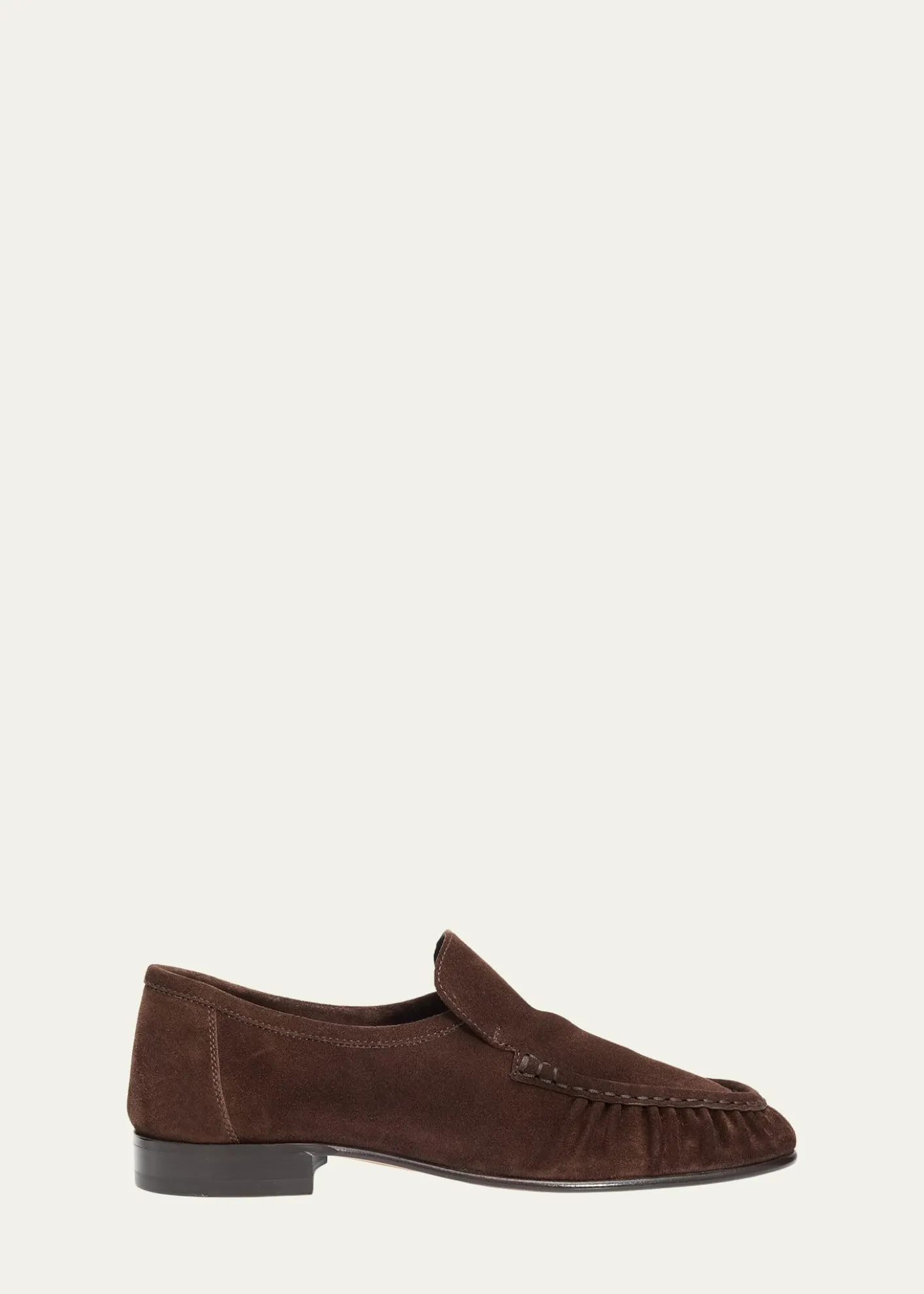 THE ROWSoft Moccasin Two Suede Loafers