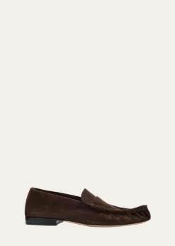THE ROWSoft Suede Moccasin Loafers