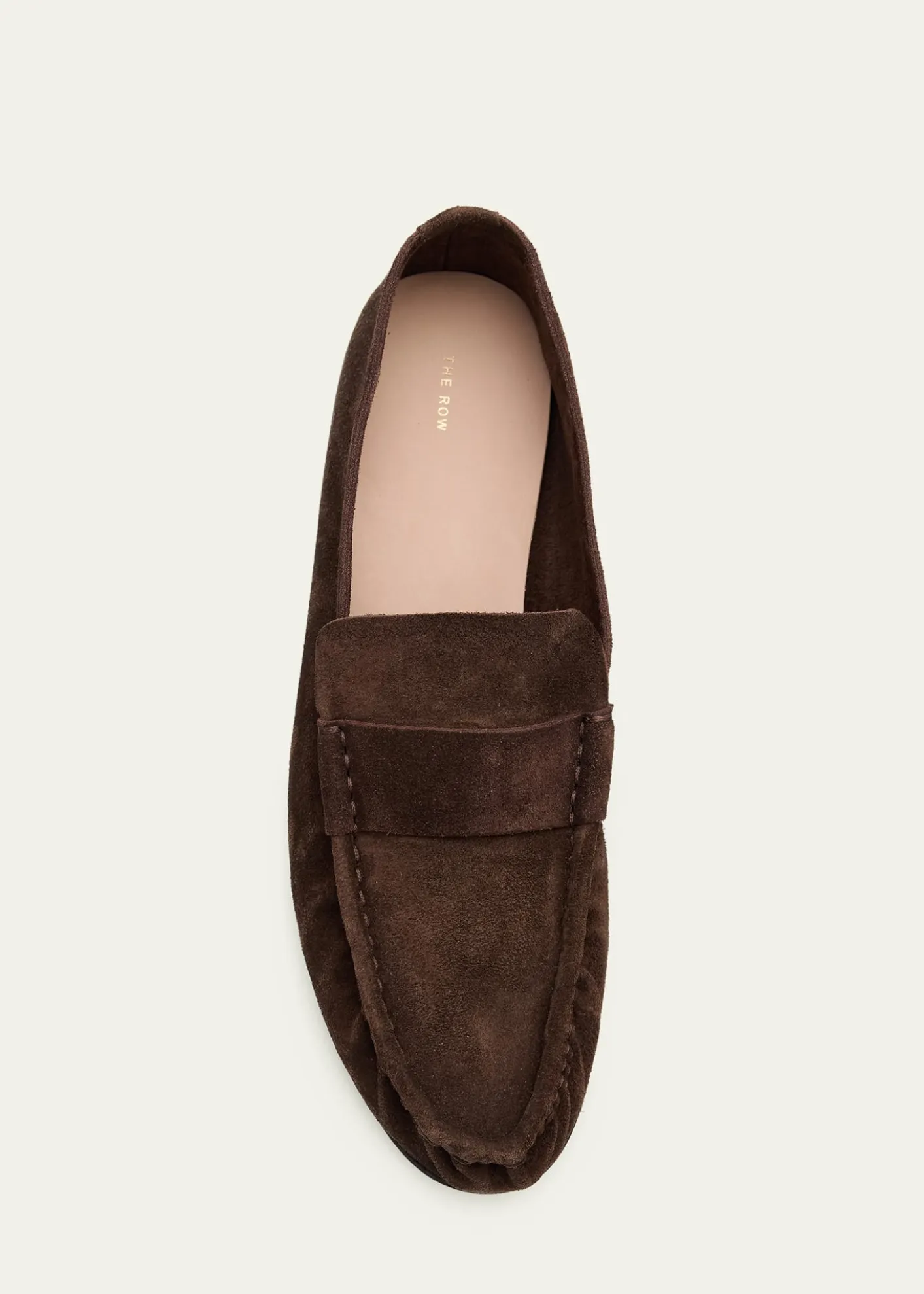 THE ROWSoft Suede Moccasin Loafers