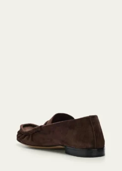 THE ROWSoft Suede Moccasin Loafers