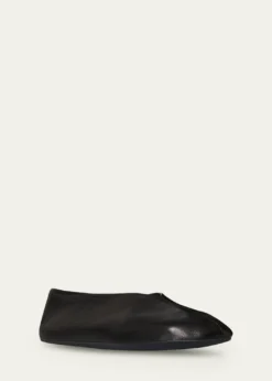 THE ROWStella Leather Slippers