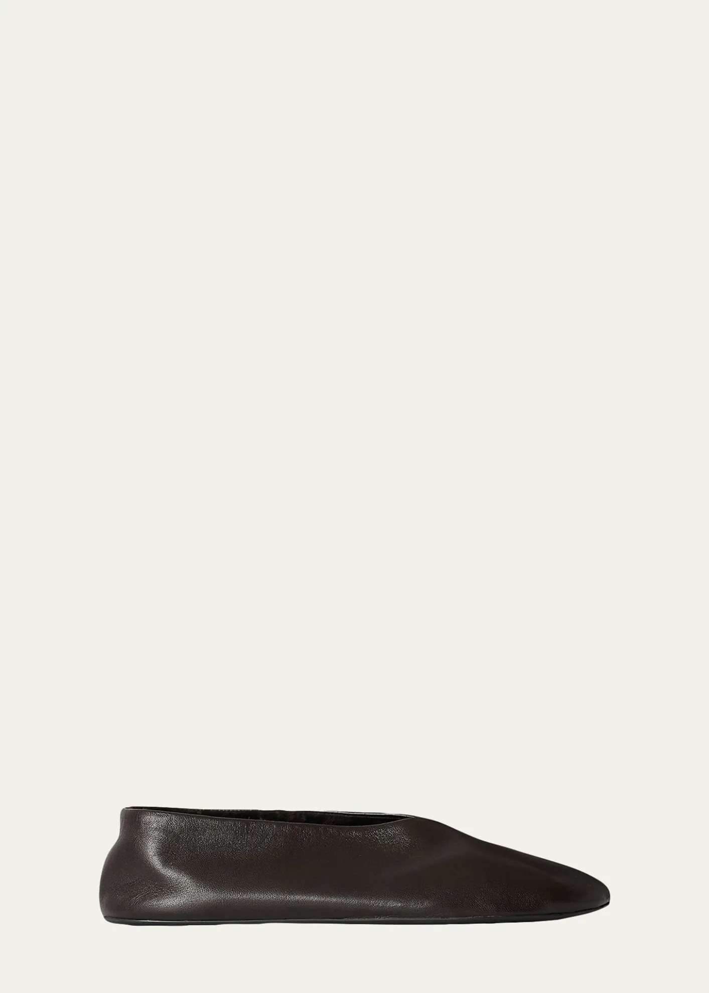 THE ROWStella Leather Slippers