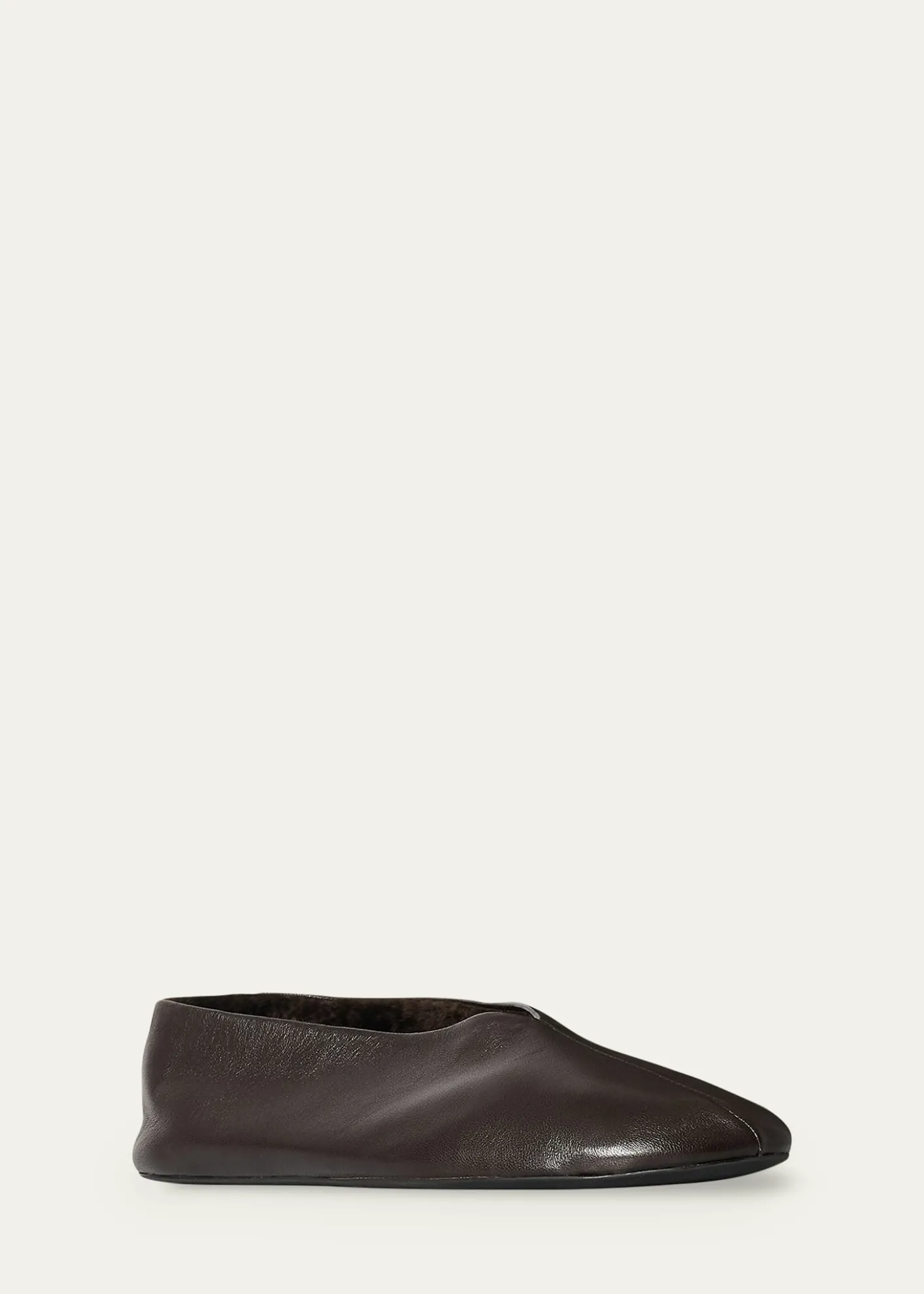 THE ROWStella Leather Slippers