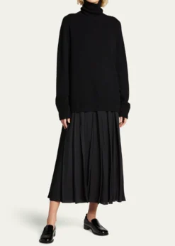 THE ROWStepny Wool-Cashmere Turtleneck Top