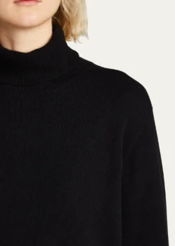 THE ROWStepny Wool-Cashmere Turtleneck Top
