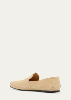 THE ROWTyler Python Moccasin Loafers