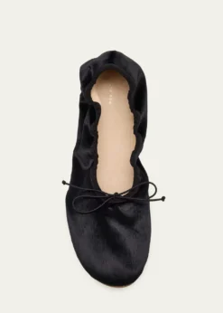 THE ROWVelvet Ballerina Flats