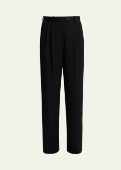 THE ROWVirgil Double-Pleated Straight-Leg Pants