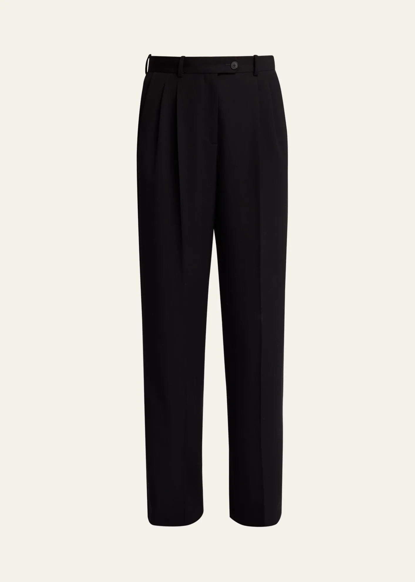 THE ROWVirgil Double-Pleated Straight-Leg Pants