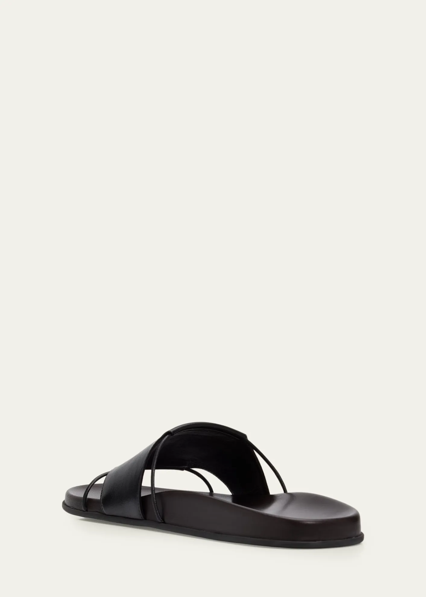 THE ROWVivienne Flat Leather Slide Sandals