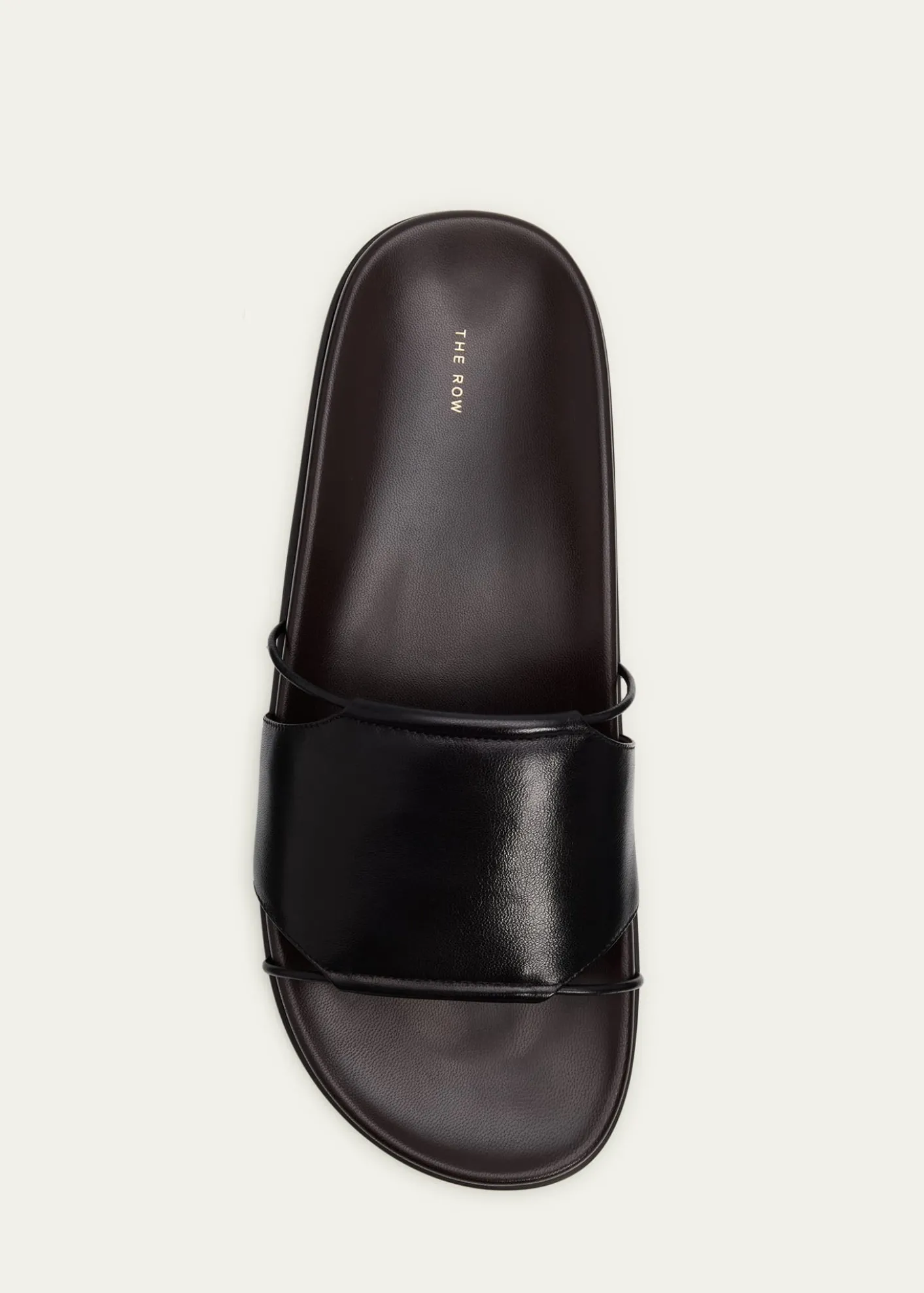 THE ROWVivienne Flat Leather Slide Sandals