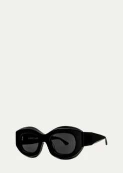 Thierry LasryTrophy Oval Acetate Sunglasses