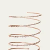 THIS ITEM IS NOT AVAILABLE.Mattia Cielo18K Rose Gold Diamond 5 Row Wrap Bracelet